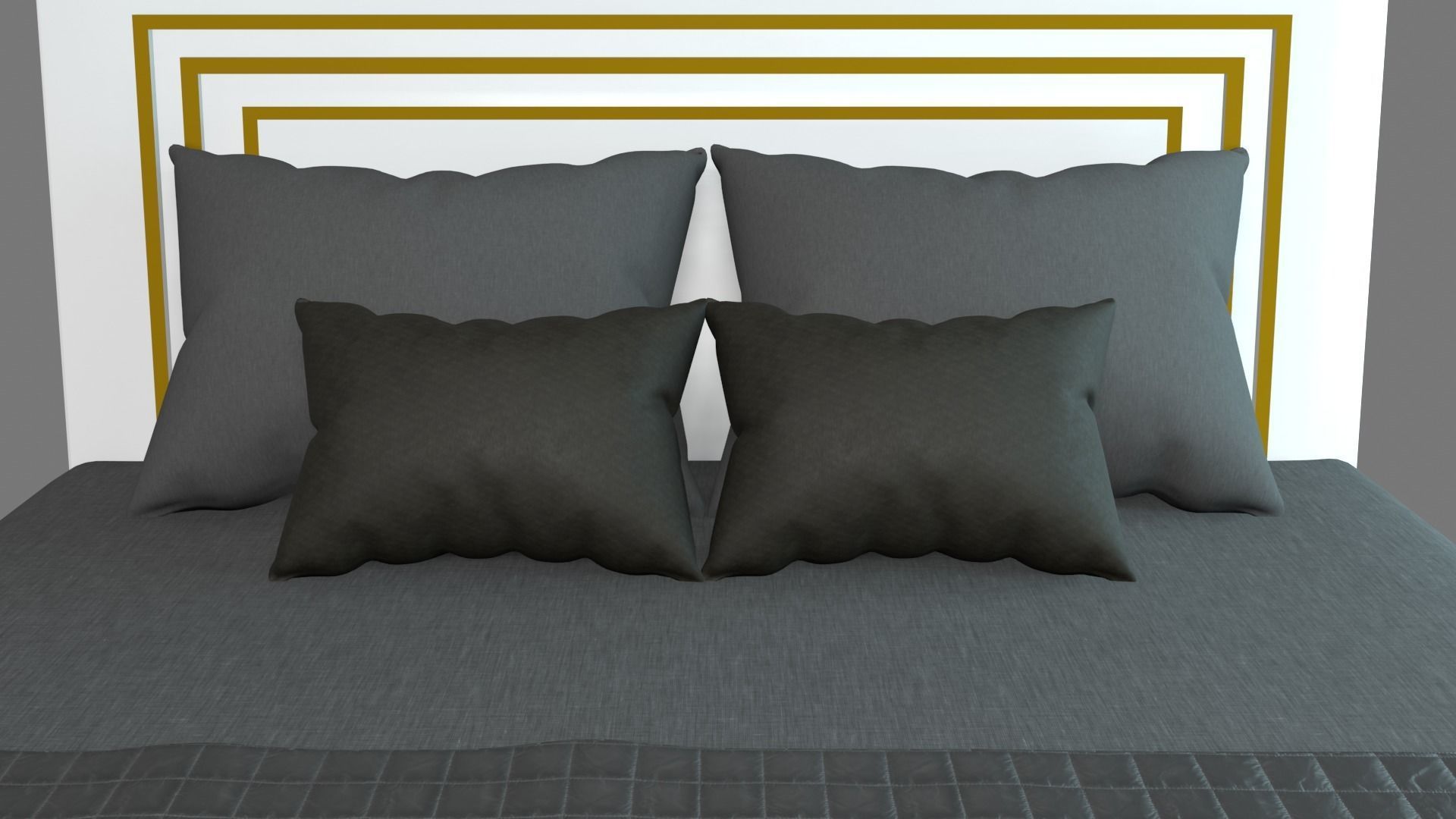 Beds collection bed with bedding _18