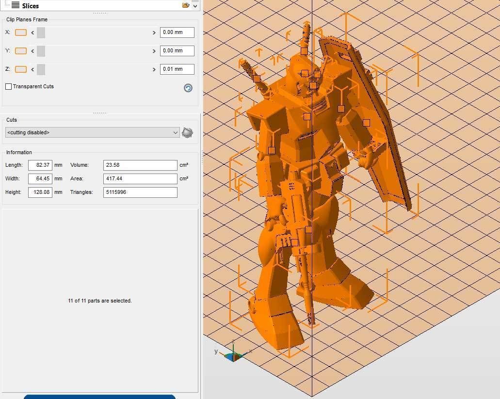 Gundam 3D print model_9