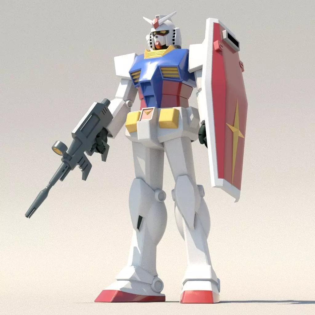 Gundam 3D print model_0