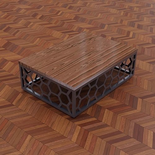 Ten different coffe tables 3D model
