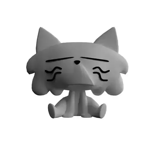 Lazy Cat Art Toy
