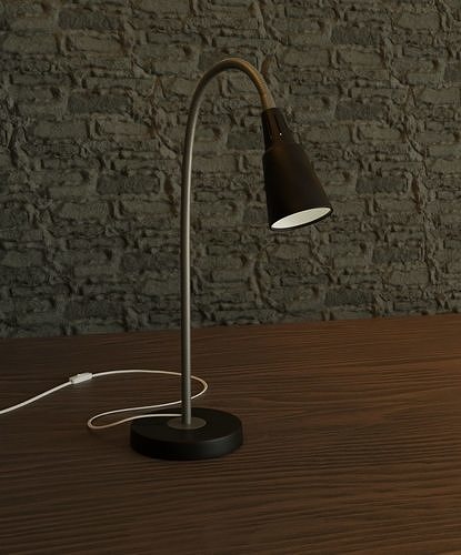 KVART IKEA lamp  Low-poly 3D model