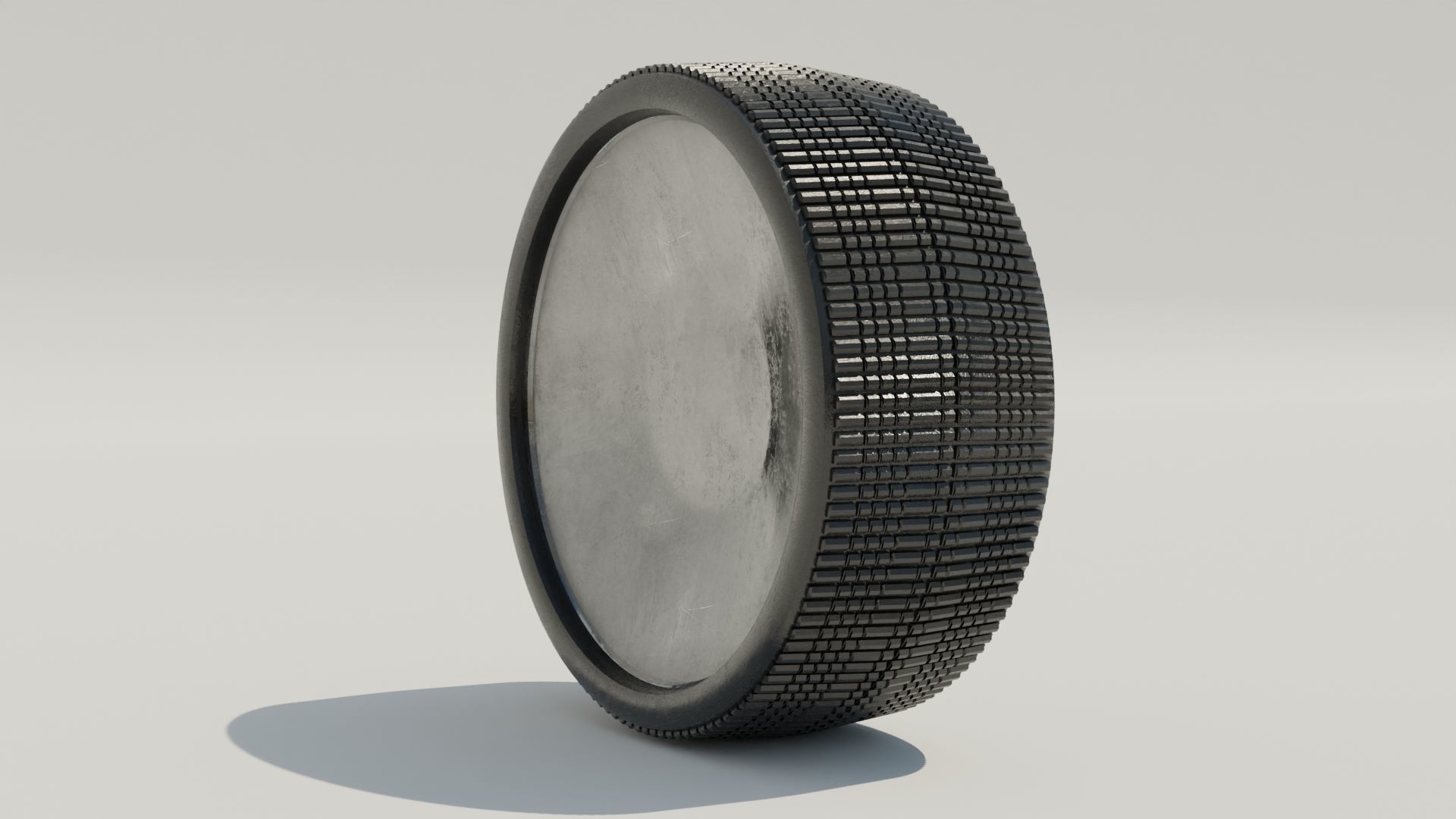 moon vehicle wheel Low-poly 3D model_6