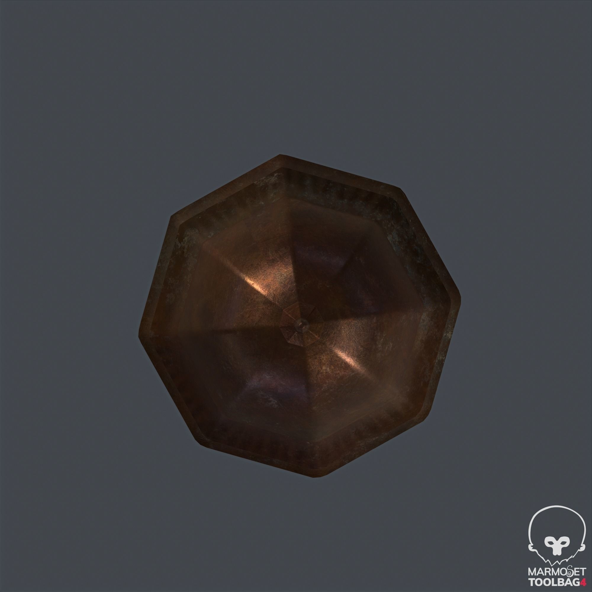 Moroccan Lamp 3D model_2
