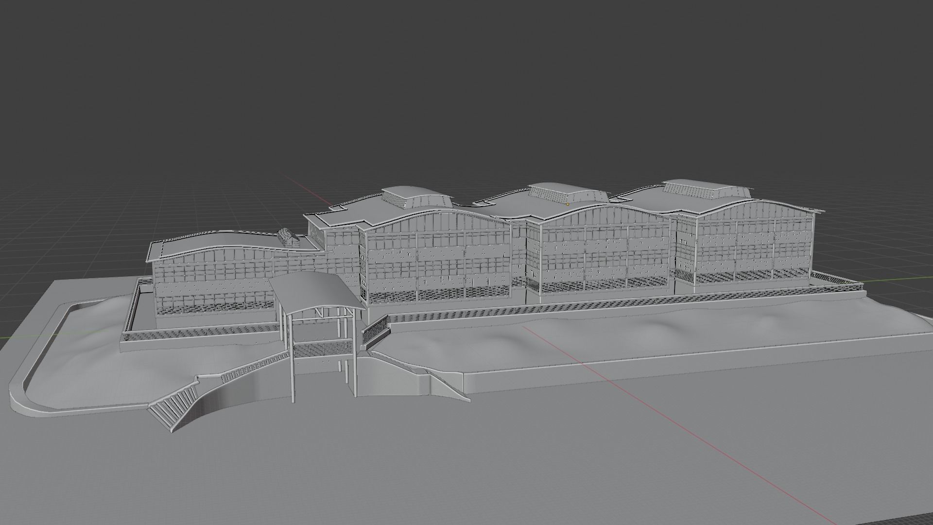 Youtube Headquarters California 3D model_7