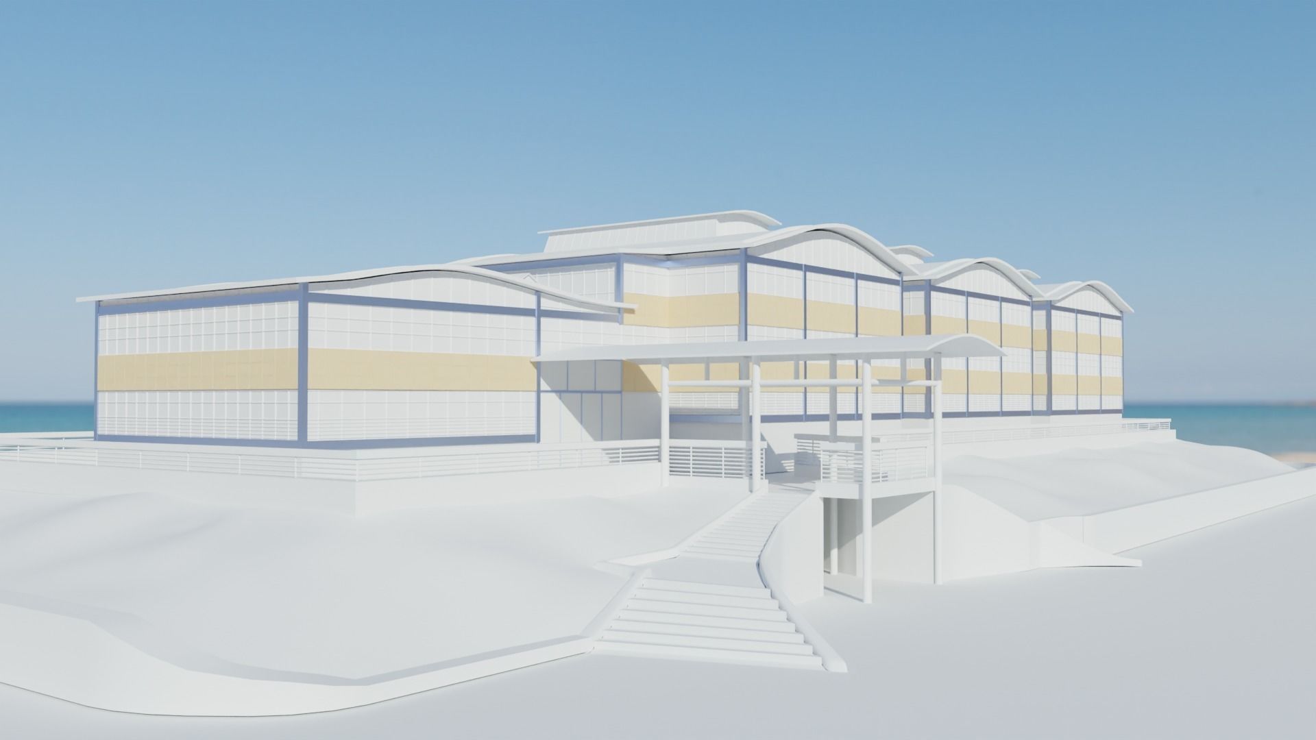 Youtube Headquarters California 3D model_2