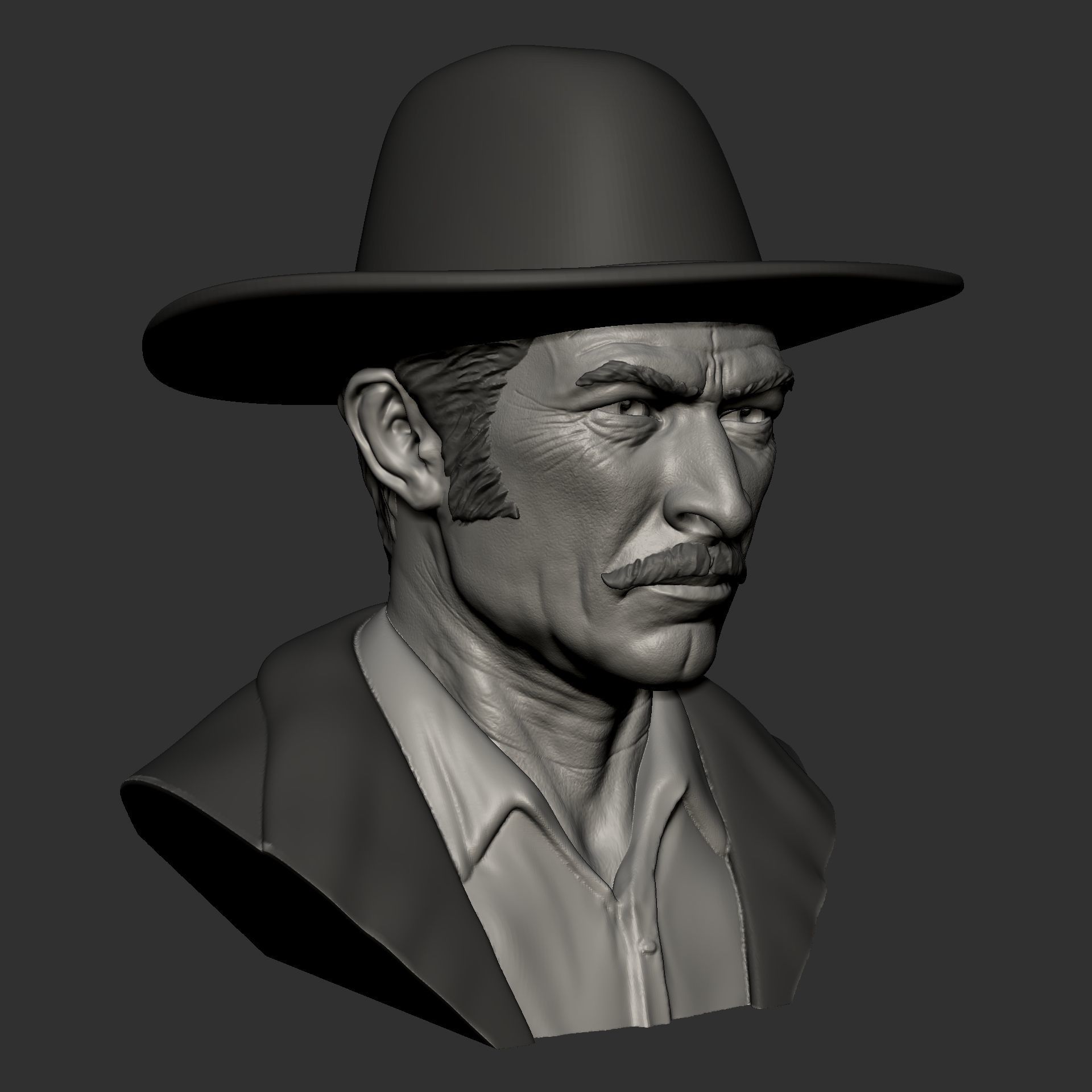 Lee Van Cleef The Bad 3D print model_1