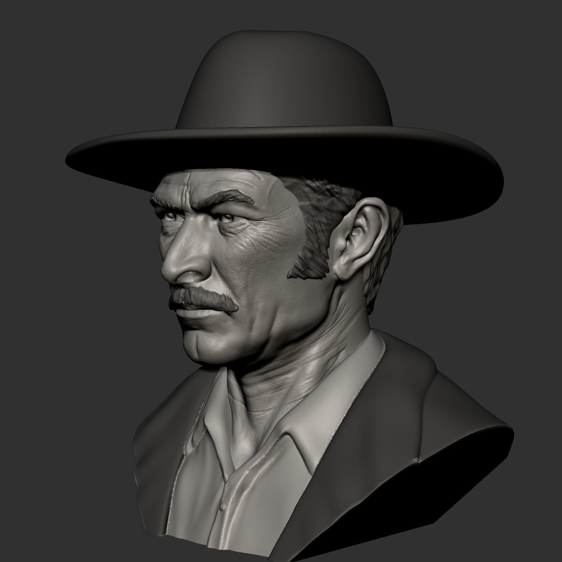 Lee Van Cleef The Bad 3D print model_4