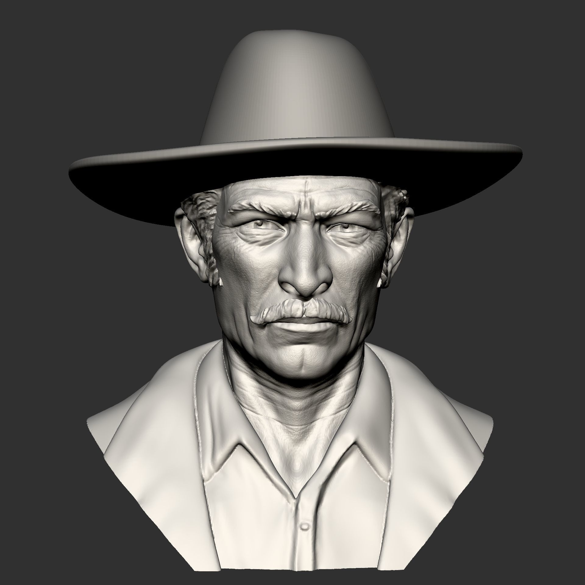 Lee Van Cleef The Bad 3D print model_5