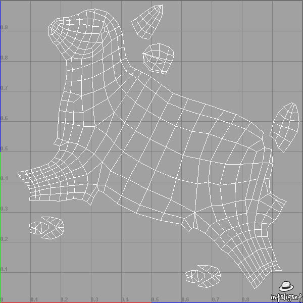 Goat 3D Low-poly 3D model_7