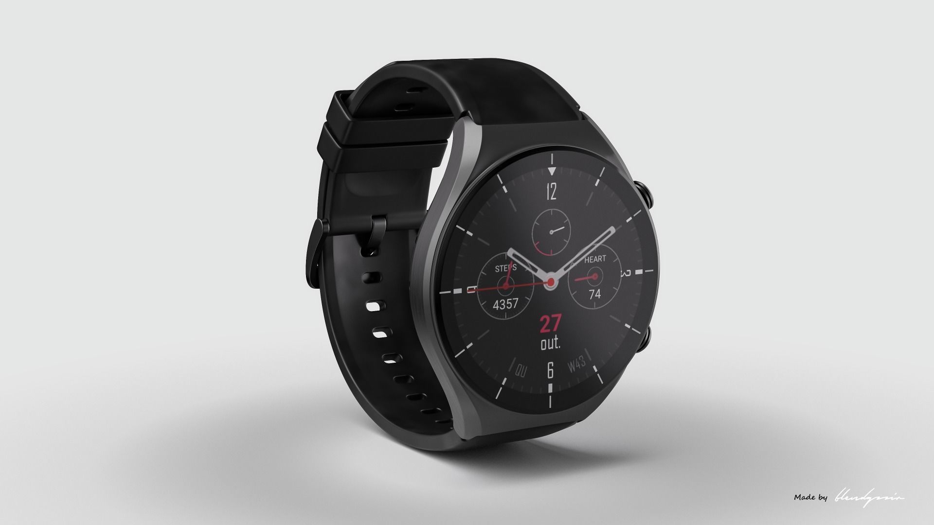 XIAOMI WATCH S1 2021 3D model_13