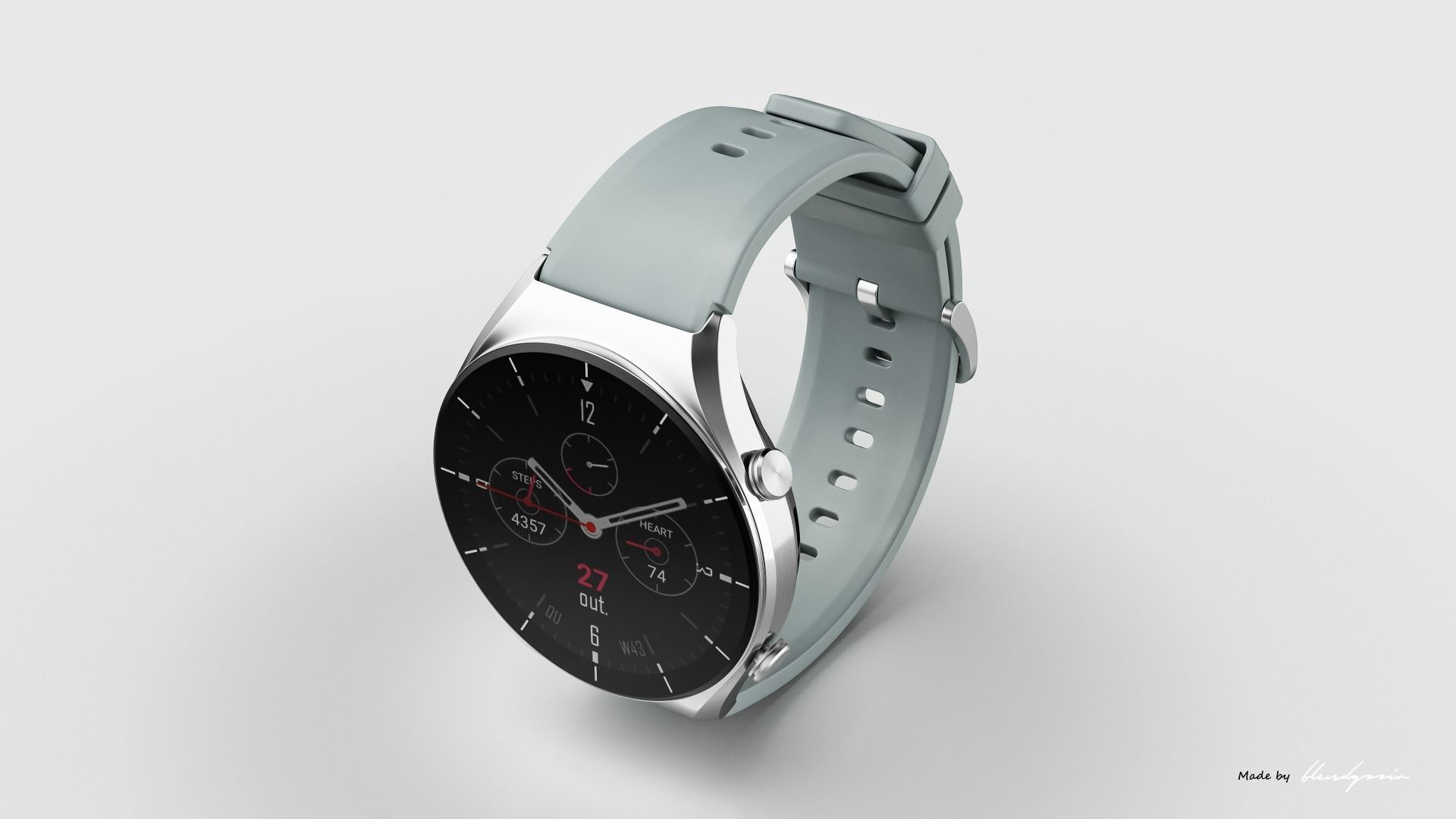 XIAOMI WATCH S1 2021 3D model_16