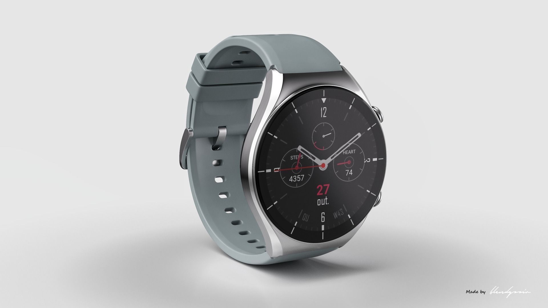 XIAOMI WATCH S1 2021 3D model_14