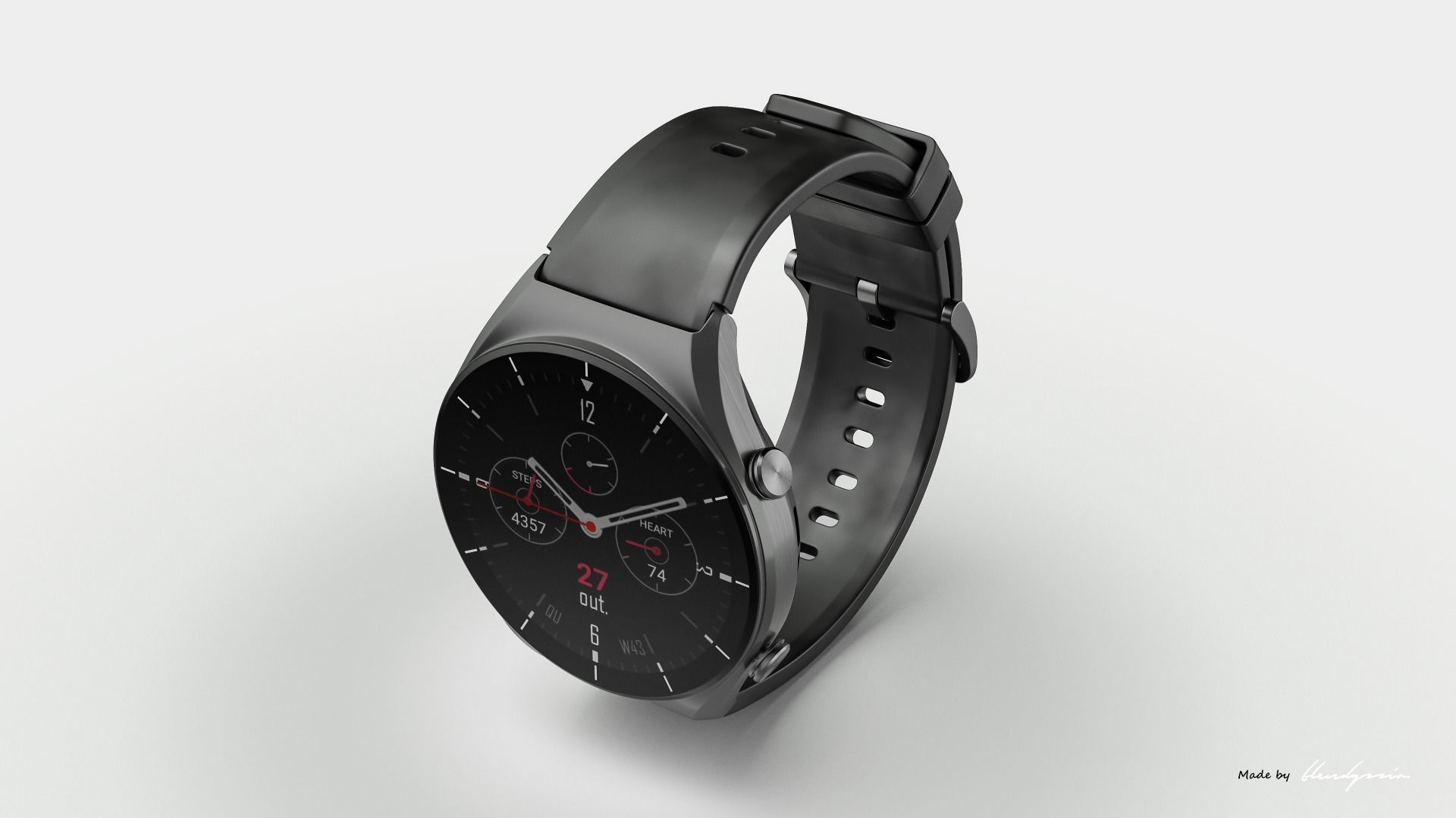 XIAOMI WATCH S1 2021 3D model_15