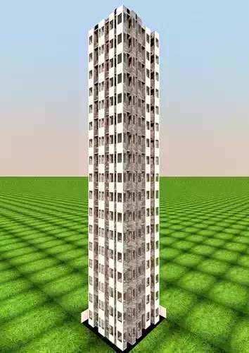 17-floor tall beautiful housing apartment code-105