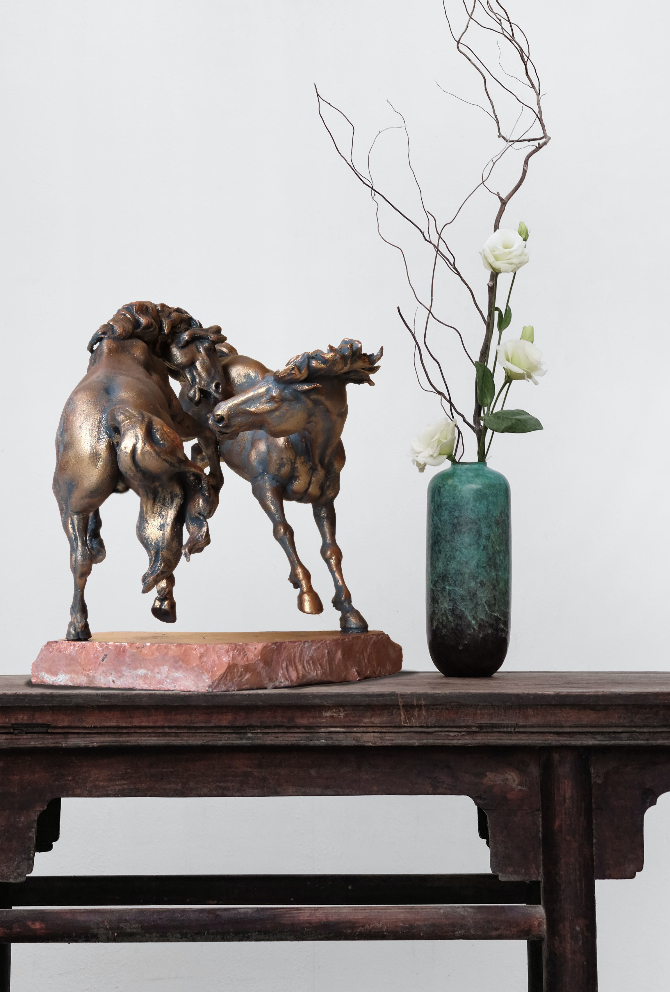 Baroque horses Free 3D print model_7