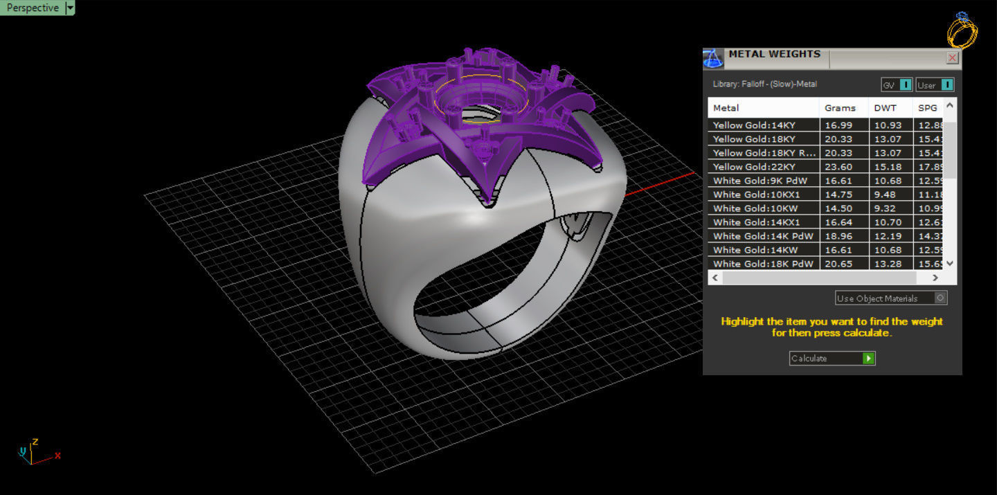 RING WITH DAVID STAR 3D print model_30