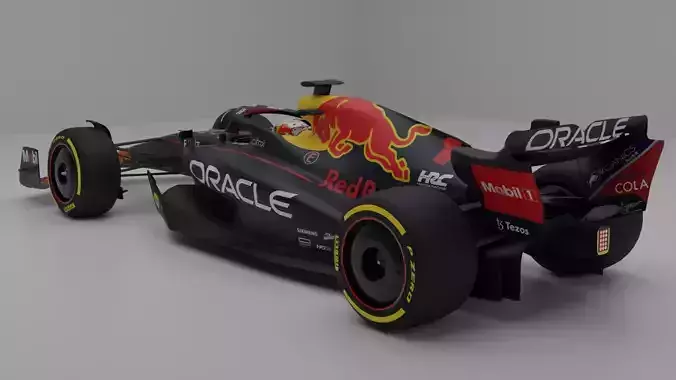 Red Bull Racing F1 Car - RB18 2022 Formula One Season 3D model