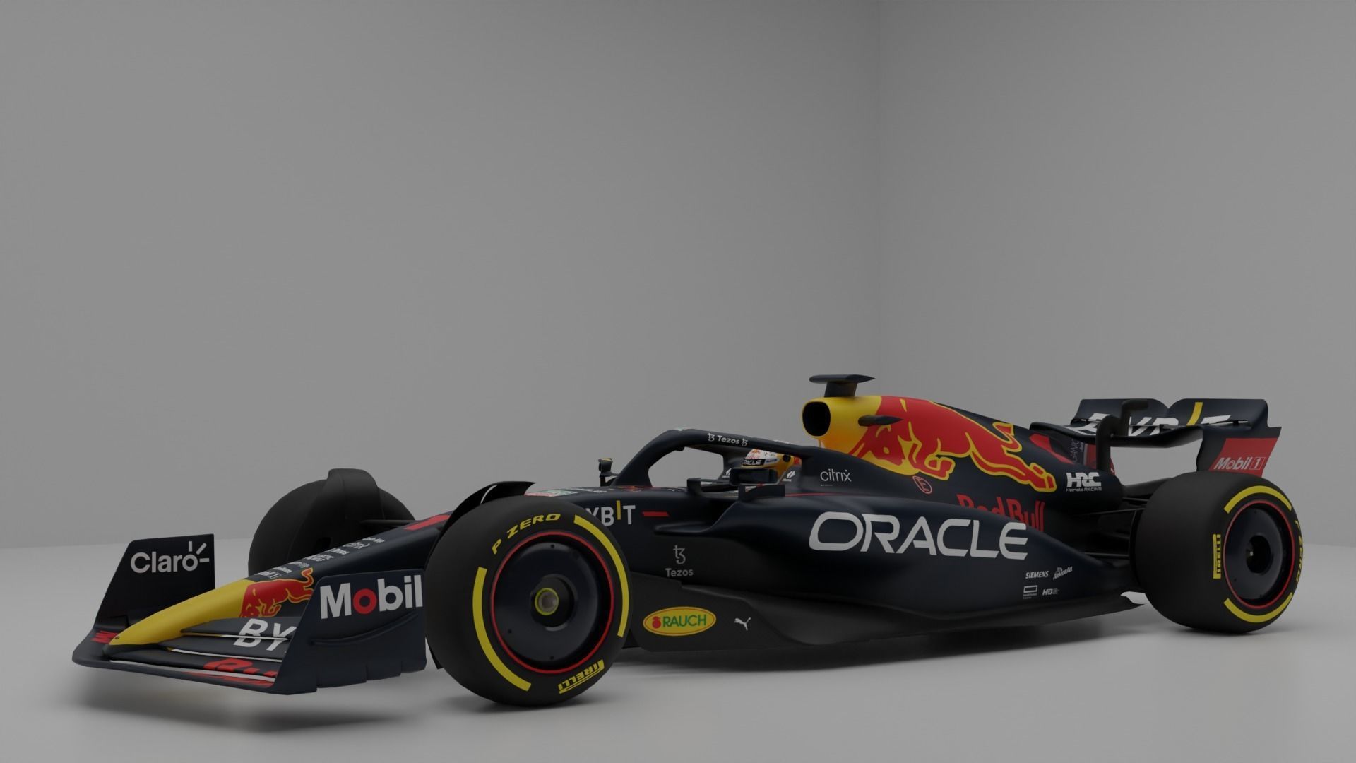 Red Bull Racing F1 Car - RB18 2022 Formula One Season 3D model_2