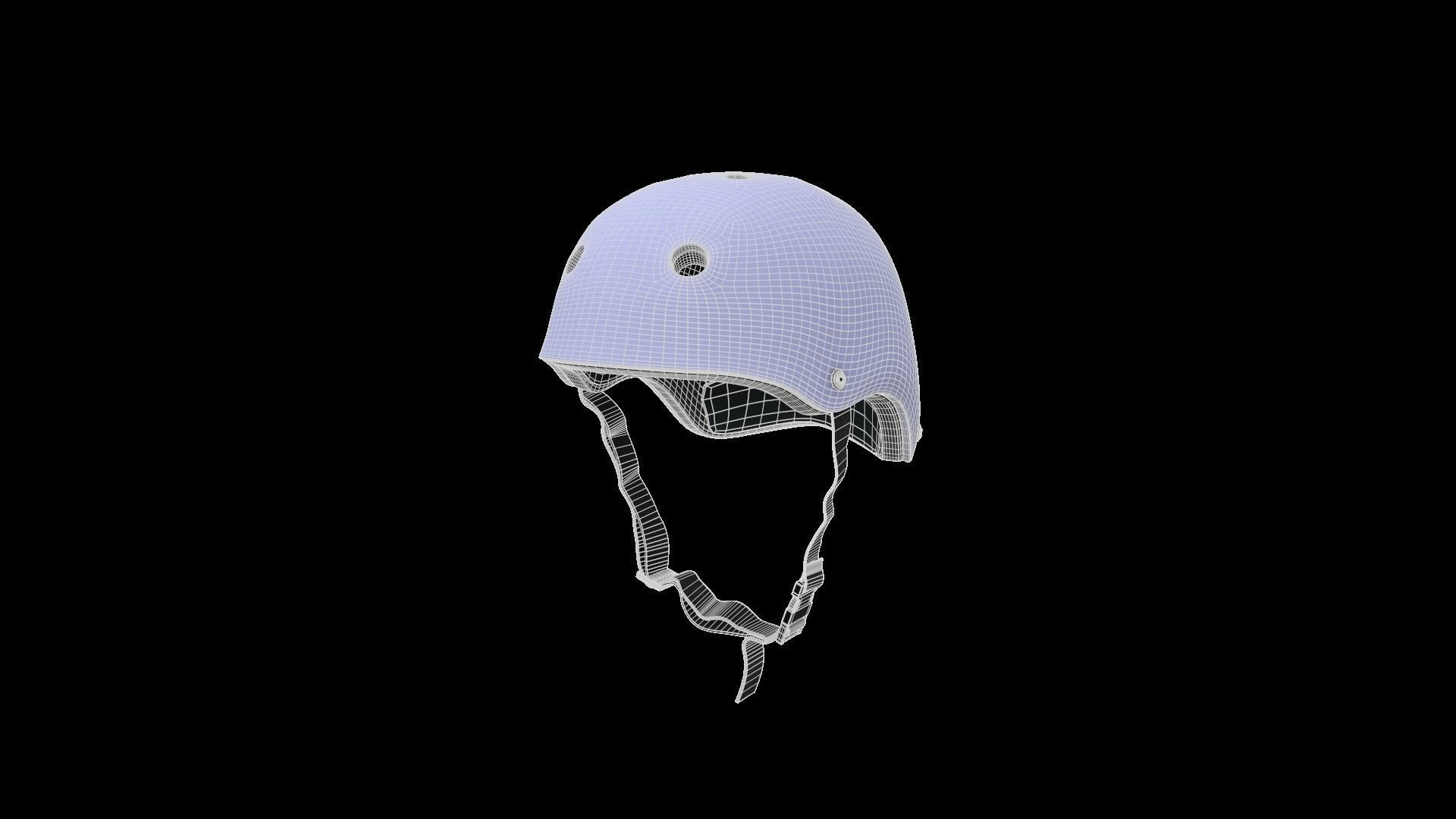 Bicycle Helmet 3D model 3D model_4