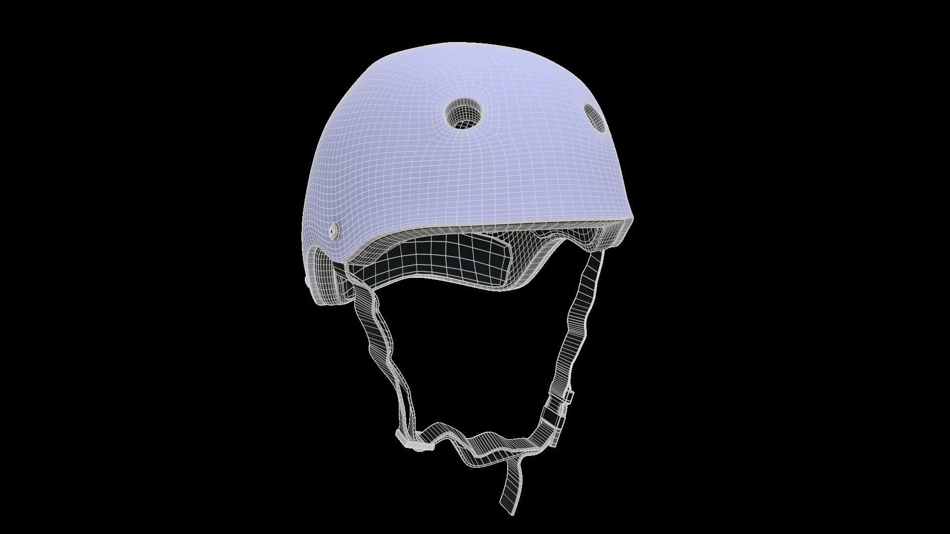 Bicycle Helmet 3D model 3D model_24