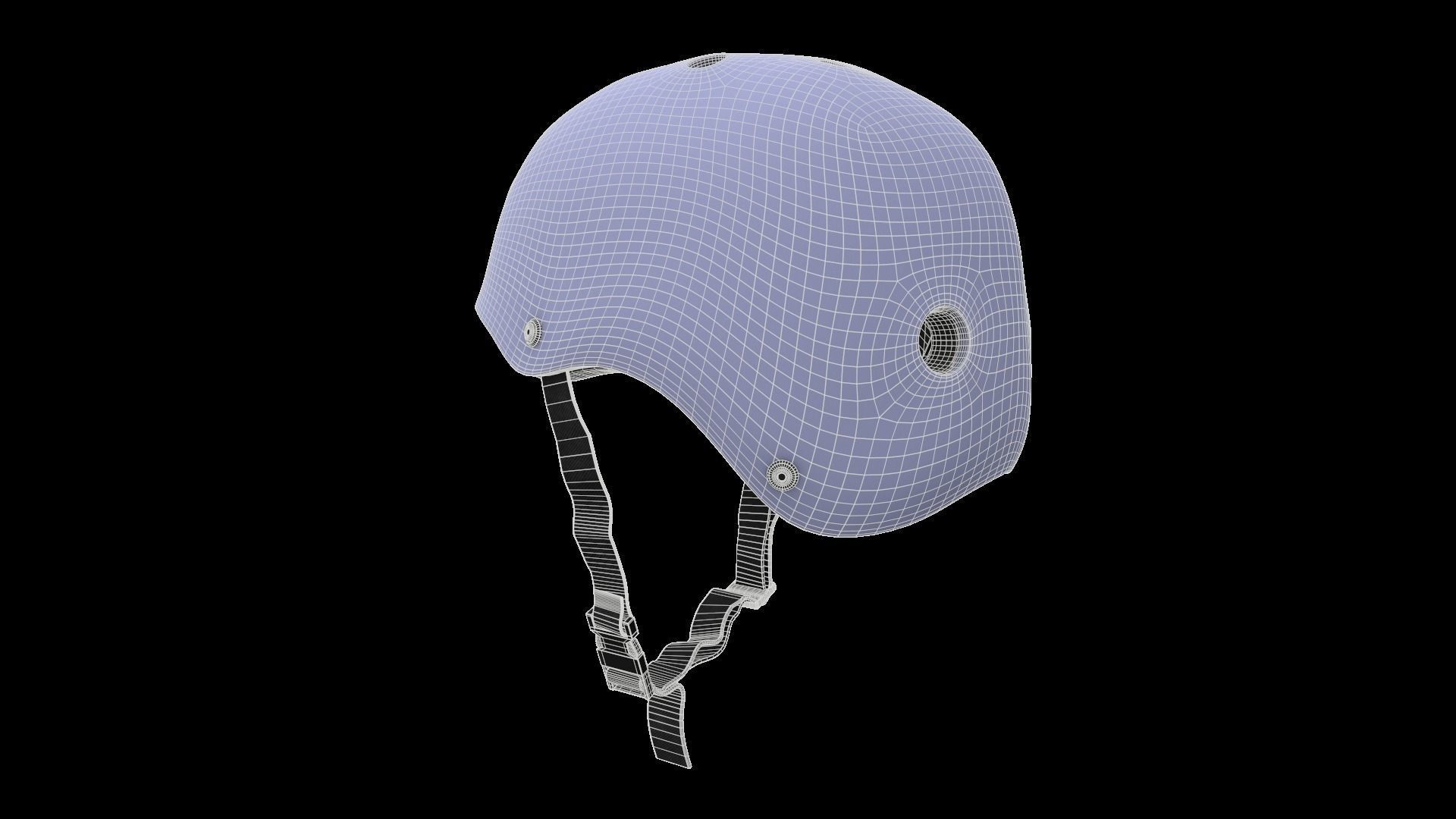 Bicycle Helmet 3D model 3D model_20