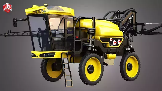 Caffini - Sprayer Rider Vario 3D model