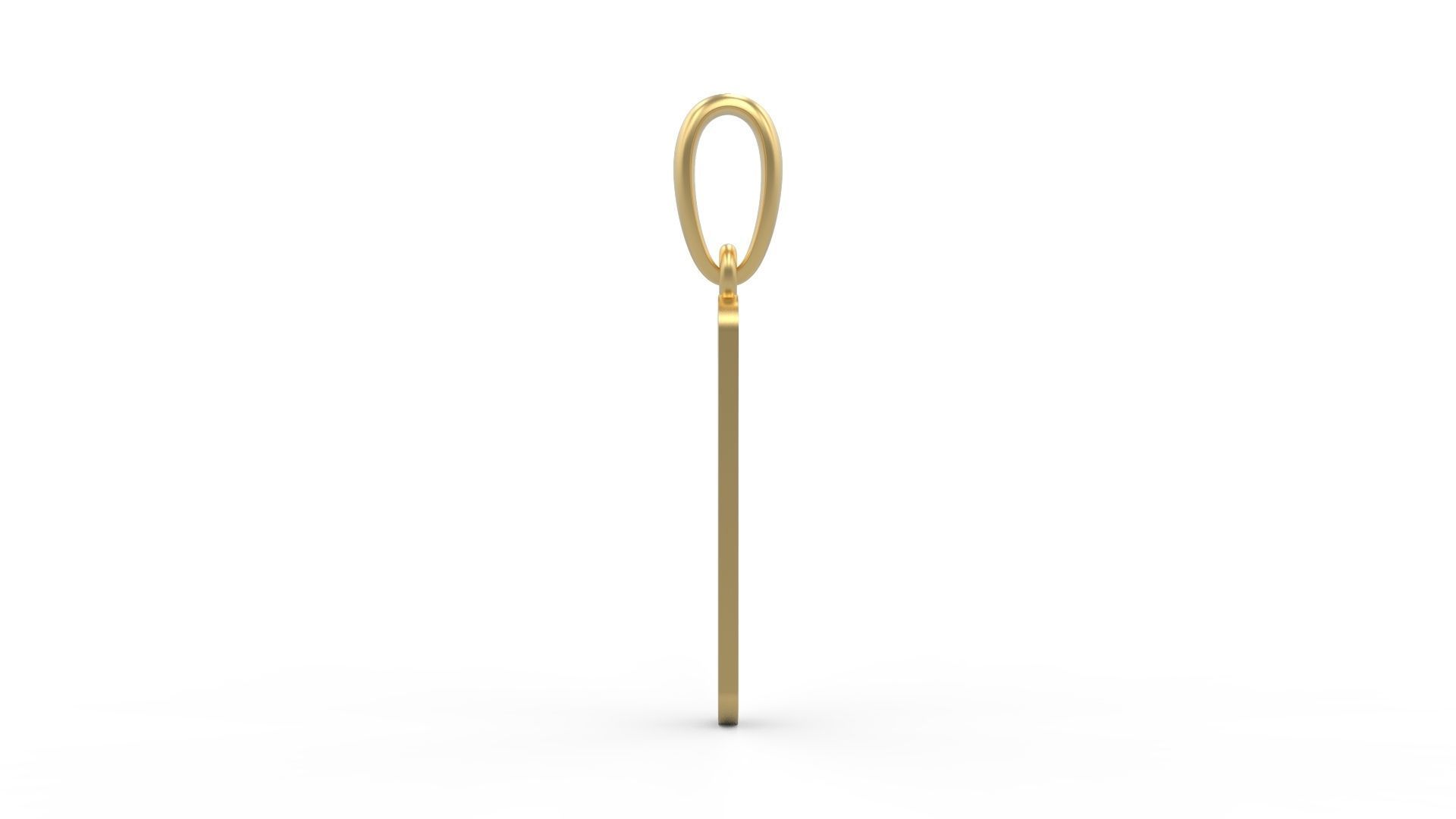 Initial Letters Pendant Ecliptic I 3D print model_2