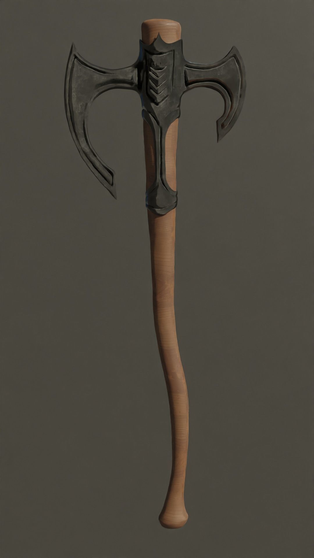 Vicking Axe Free 3D model_2
