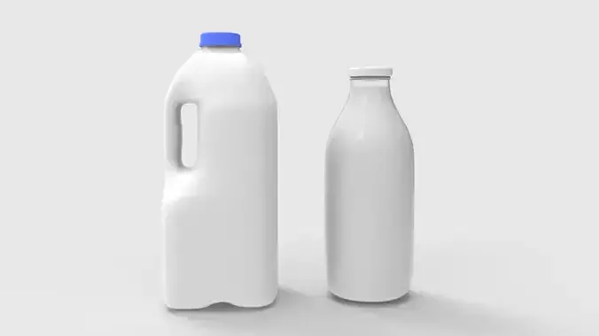 Milk Bottle and Pint