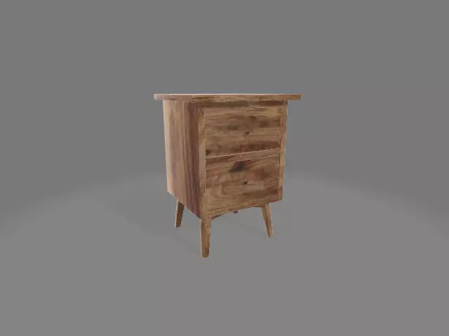Bed Table 3D model_0
