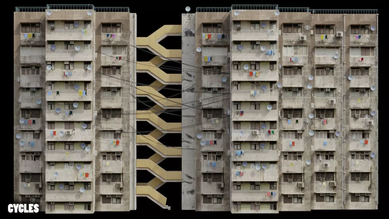 Department LowIncome Free 3D model