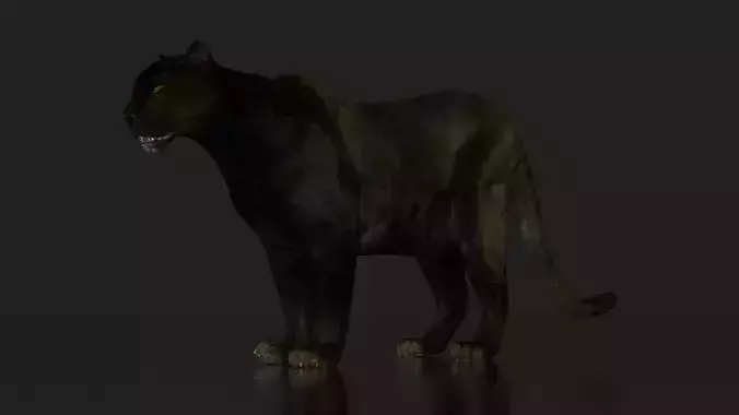 Black Panther 3D model 