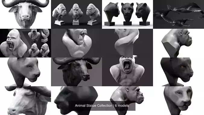 Animal Statue Collection 