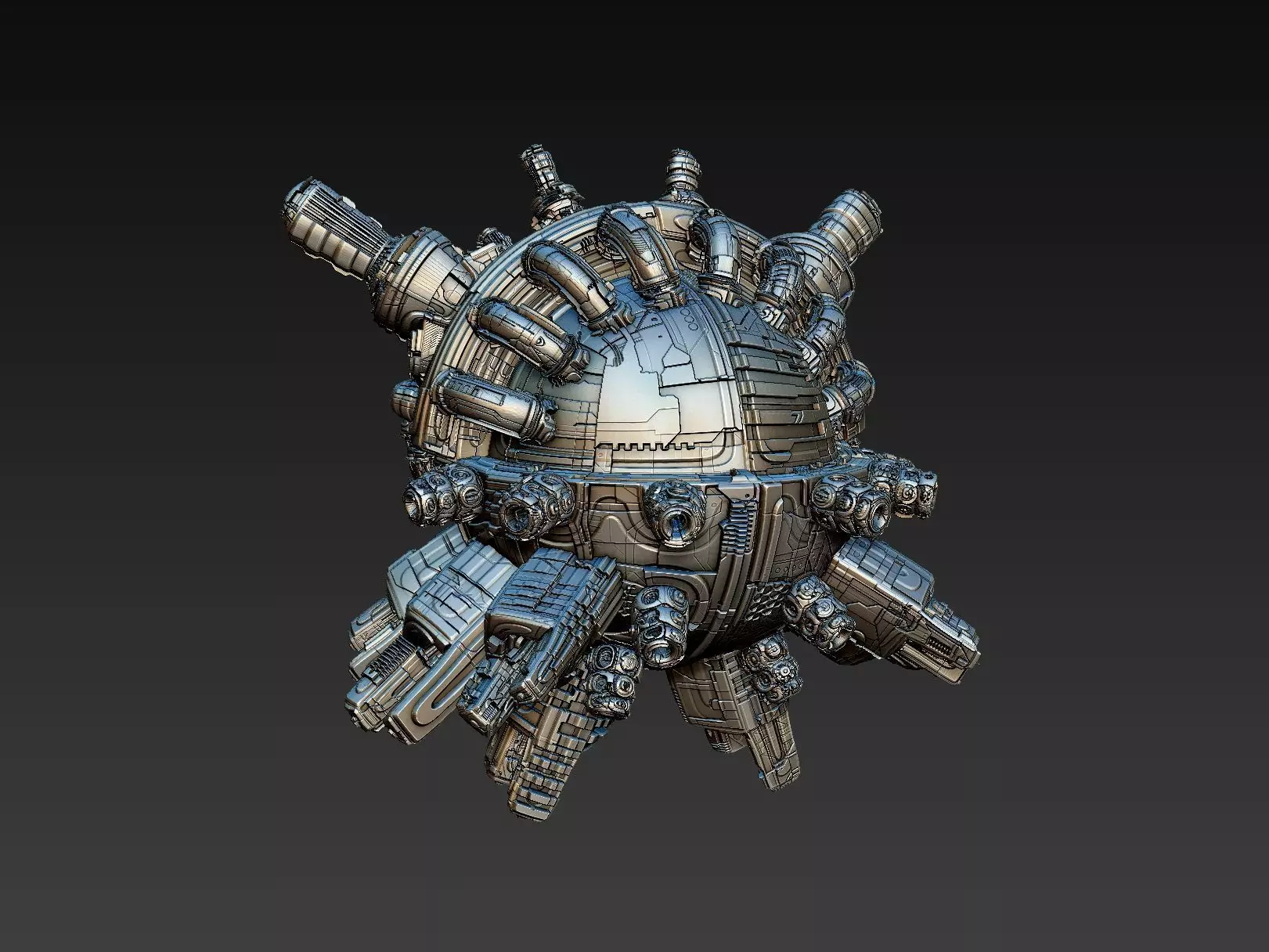 space equipment node 00082 3D model
