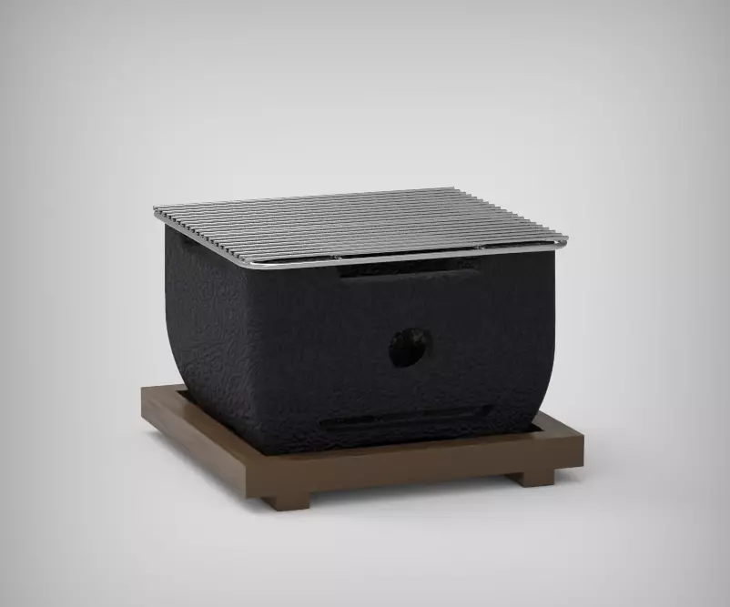 mini brazier 3D model_0