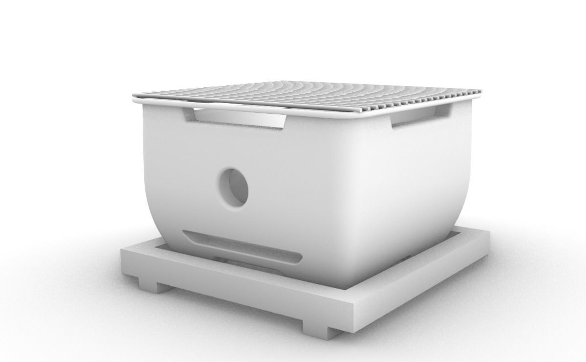 mini brazier 3D model_2