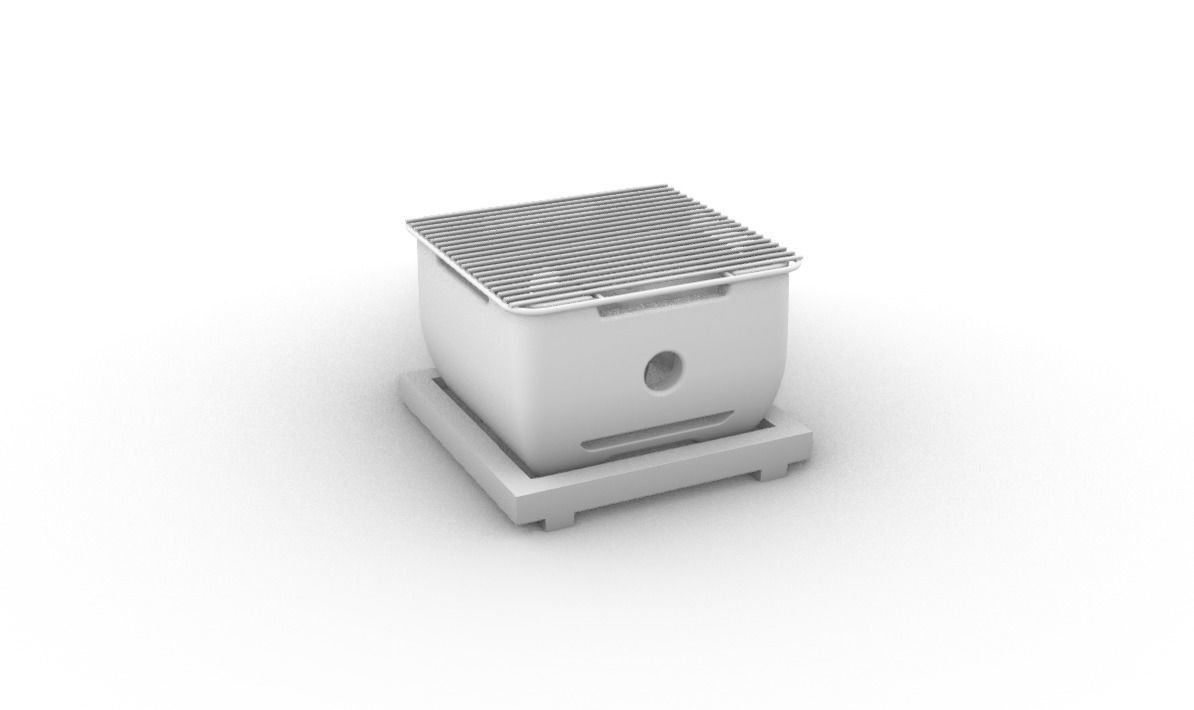 mini brazier 3D model_1