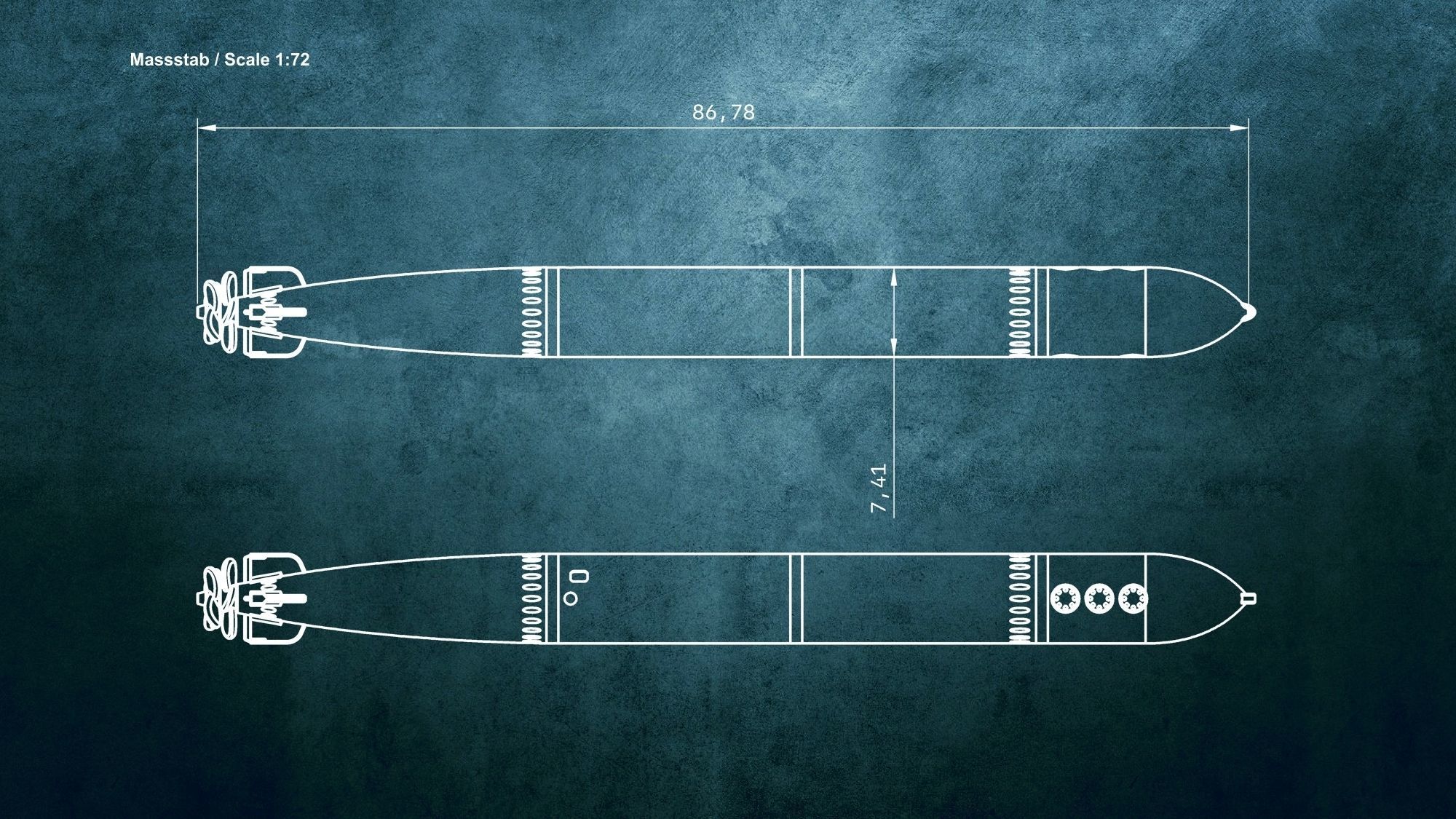 Lockheed Martin MK-16 Torpedo 3D print model_2