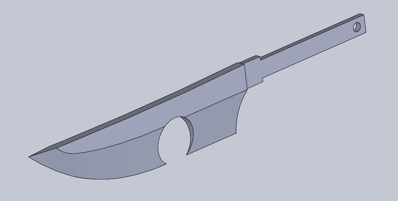 Uzui Tengen Sword - mountable  3D print model_2