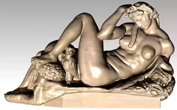 michelangelo night 3D print model