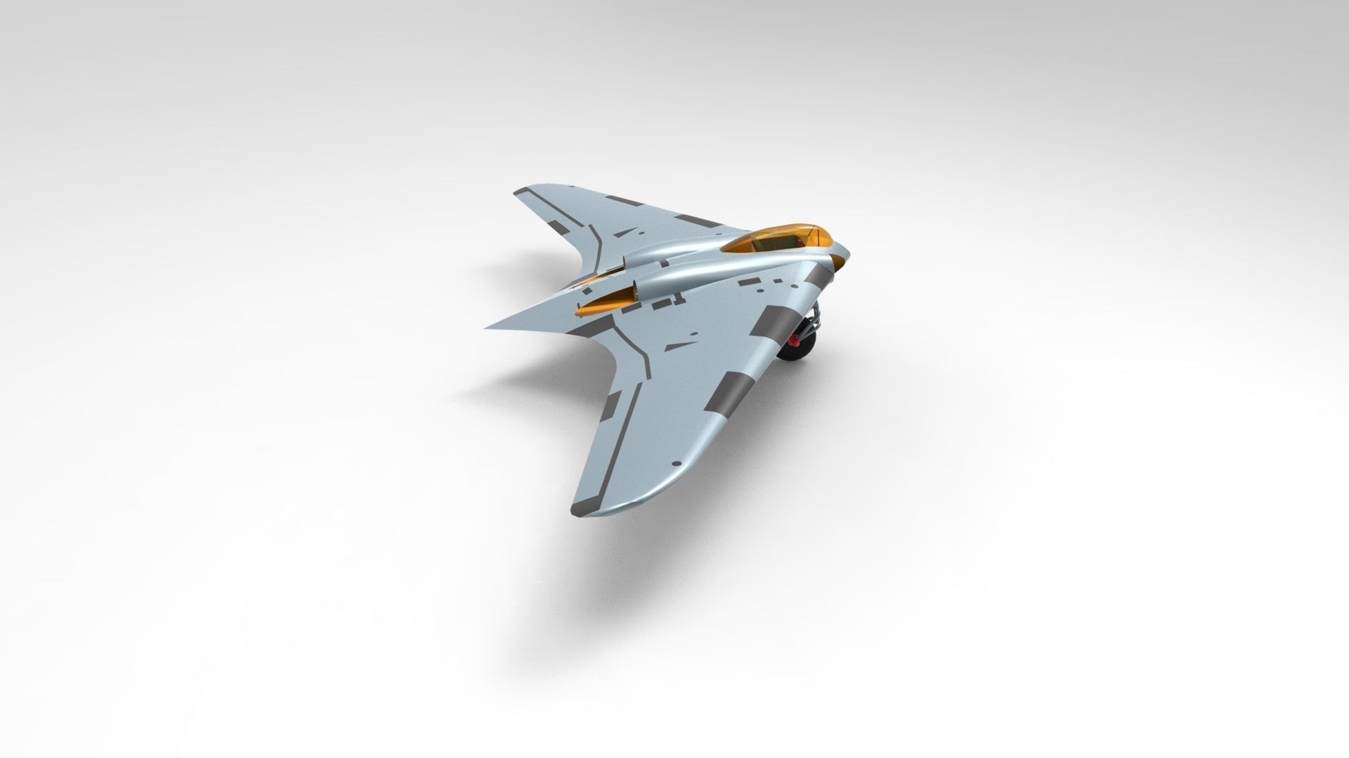 Horten Ho 229 1 3D model_5