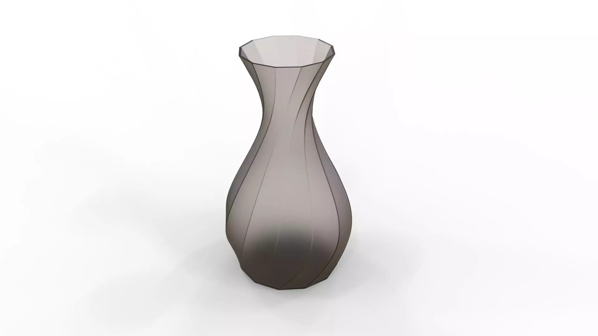 Flower vase 3D print model