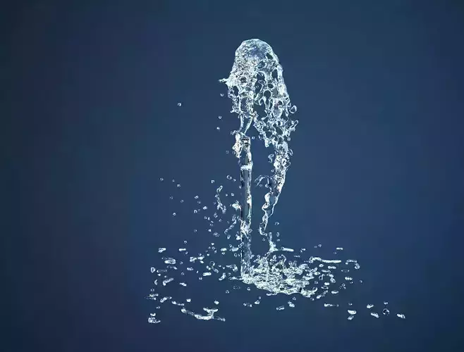animated little fountain