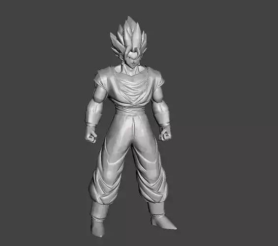 Vegito SSJ1 3D Model