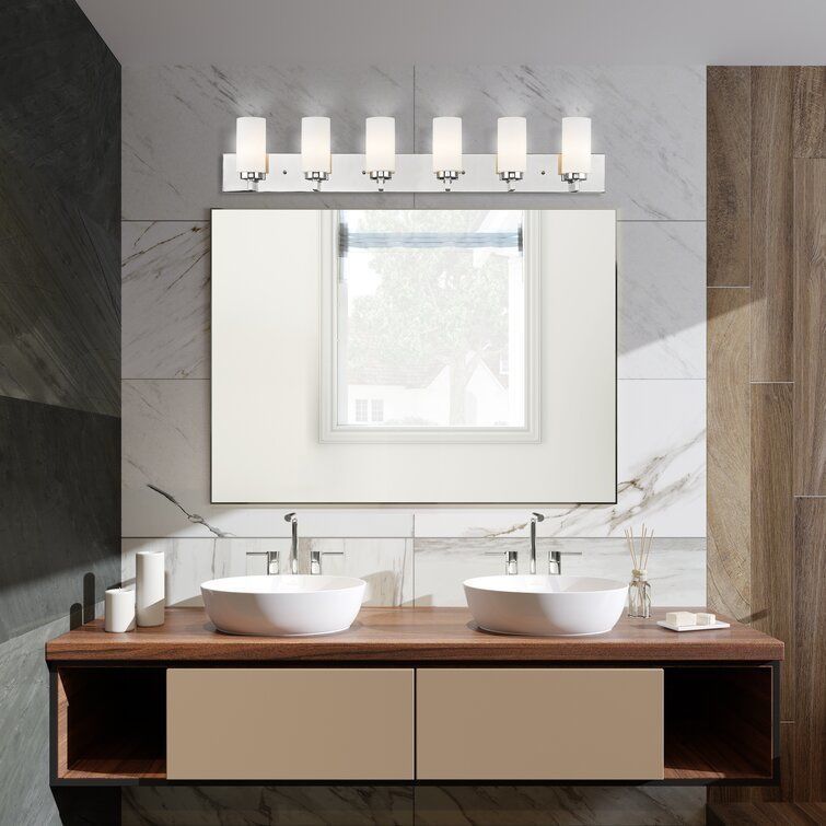 Wallace Polished Chrome Vanity Light Free 3D model_5