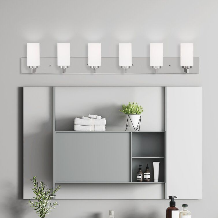 Wallace Polished Chrome Vanity Light Free 3D model_1