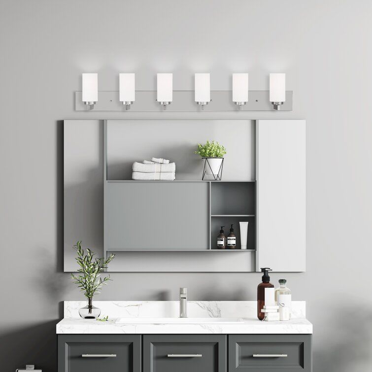 Wallace Polished Chrome Vanity Light Free 3D model_2