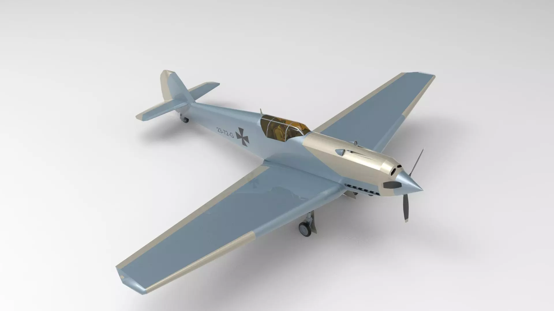 Messerschmitt Bf 109 1 3D model