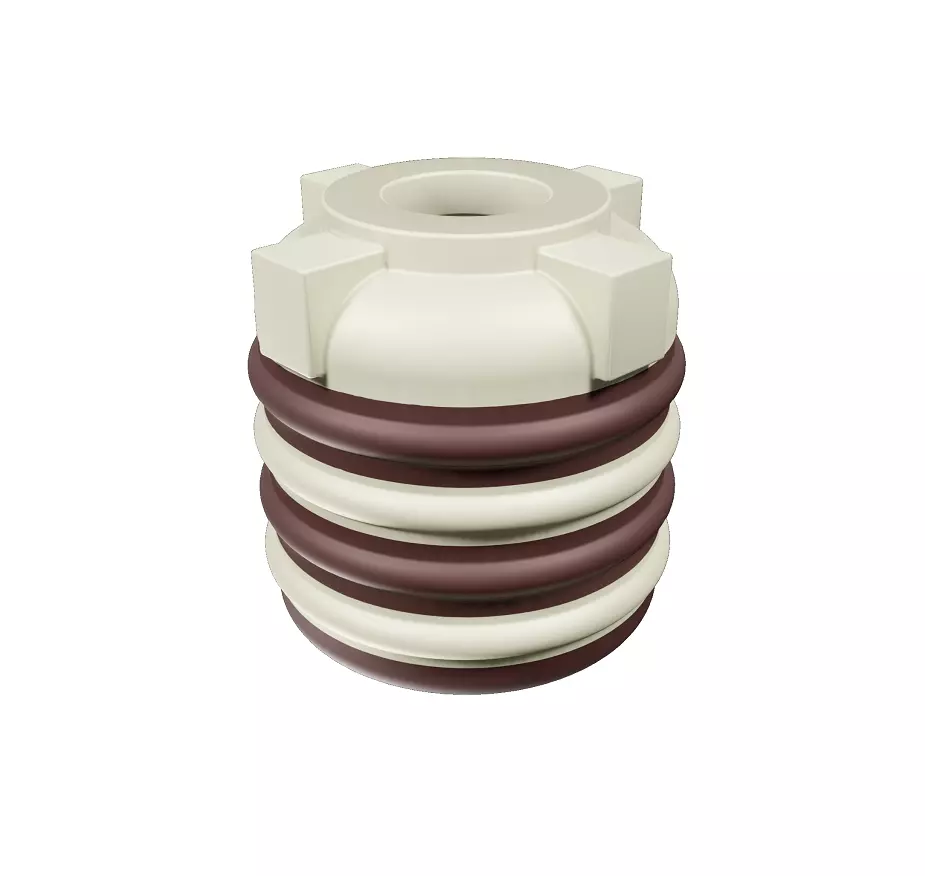 Spectacular Water Tank Low-poly 3D model_0